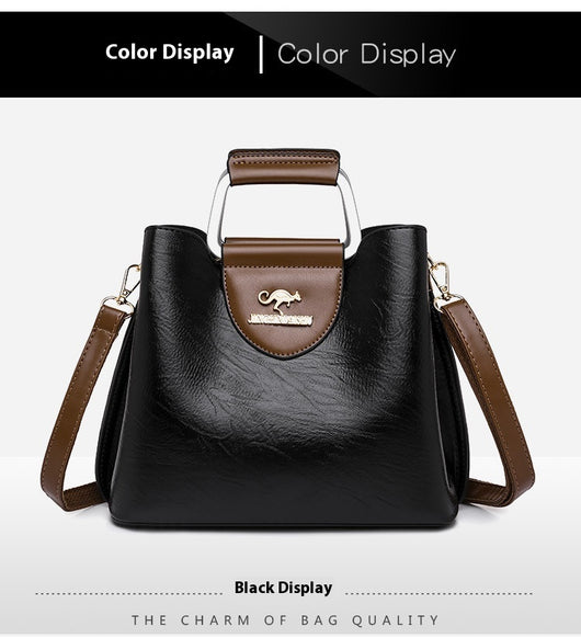Bolso Tote de Cuero Suave Premium con Gran Capacidad para Mujer - Image 11