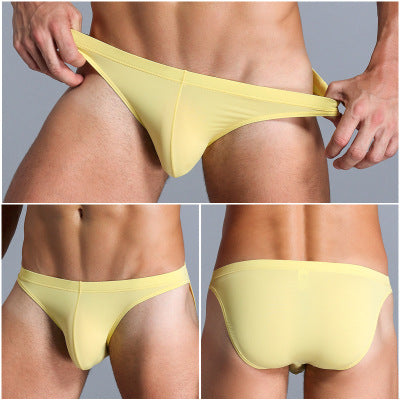 Calzoncillos de seda fría para hombre