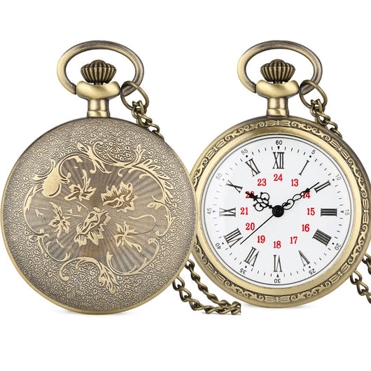 Reloj de Bolsillo Digital Retro Romana con Pantalla LCD - Image 3
