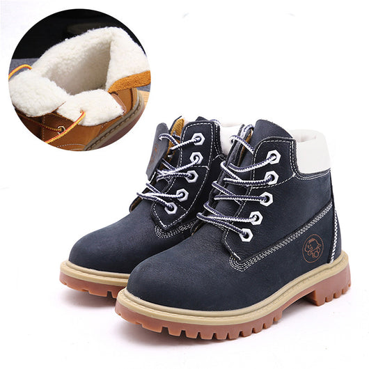 Botas Martin Amarillas de Cuero para Niños - Talla Grande - Image 11
