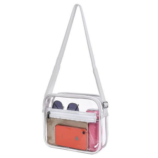 Bolsa Mensajera Transparente para Viajes y Transporte - Image 10