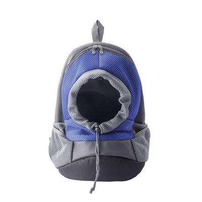 Mochila Transportadora para Mascotas - Diseño Multicolor con Malla Respirable