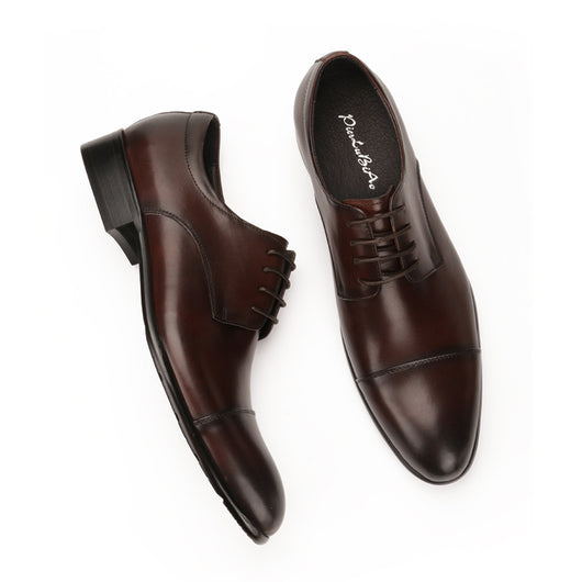 Zapatos de Cuero para Hombre con Puntera Reforzada Estilo Casual - Image 2