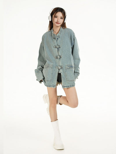Chaqueta Denim Premium para Mujer - Talla S - Image 12