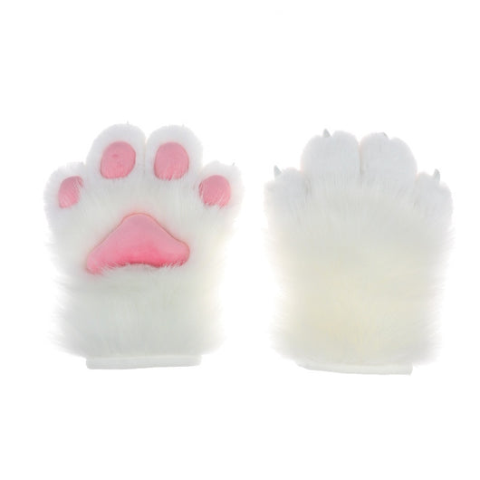 Guantes de Felpa Artesanales para Disfraz de Bestia - Garras Peludas Roleplay - Image 4