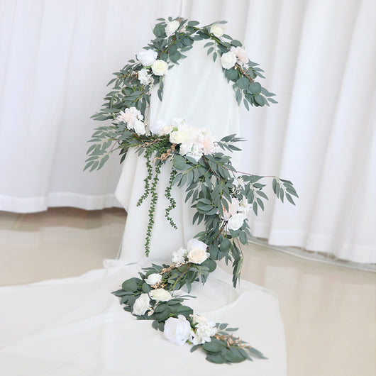 Guirnalda Decorativa de Eucalipto y Sauce Artificial para Bodas y Eventos - Image 8