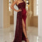 Vestido de Noche Strapless Elegante