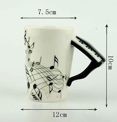 Taza de Cerámica Diseño Violín para Café, Té y Bebidas - Regalo Musical Perfecto - Image 20
