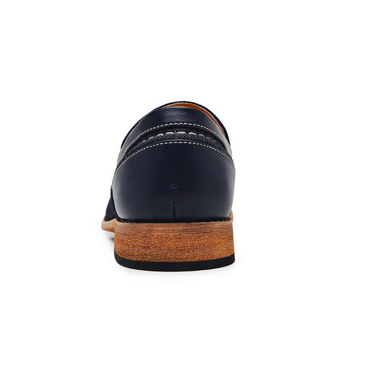 Zapatos Casuales de Oficina para Hombre - Costura a Mano con Suela de Caoba - Image 2