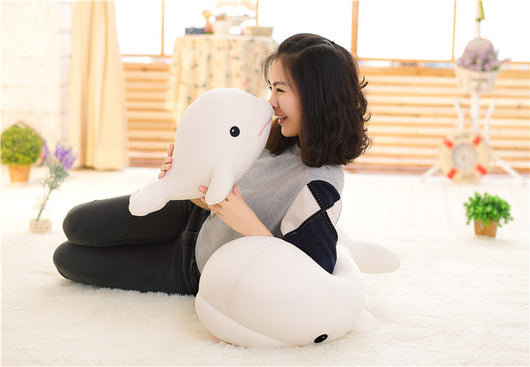 Delfín de Peluche Suave con Relleno de Nanoespuma - Image 4