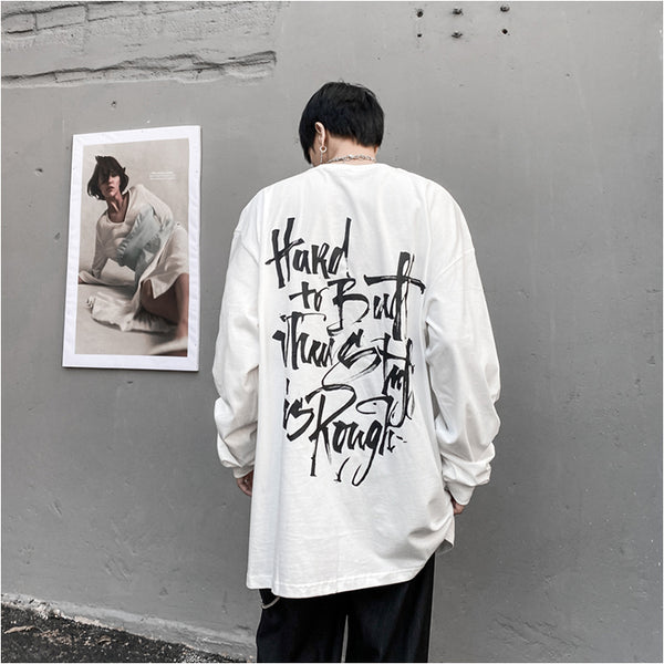 Camiseta Hip Hop Oversized