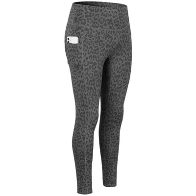 Pantalones Deportivos Ajustados Cintura Alta Levanta Glúteos Secado Rápido - Image 16
