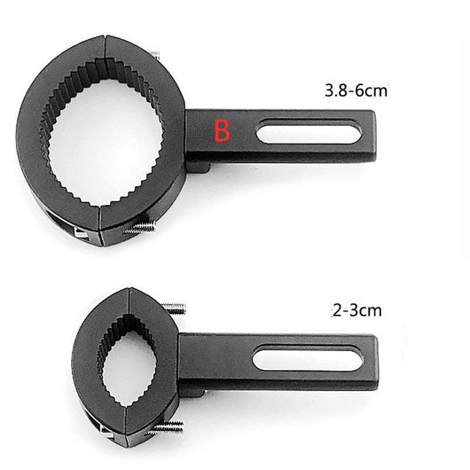 Soporte Extensible para Foco LED de Motocicleta con Abrazadera de Tubo - Image 15