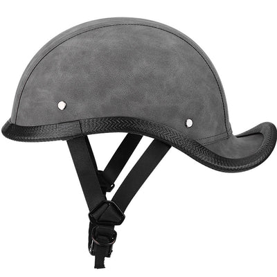 Casco Retro de Cuero PU Estilo Clásico - Image 9