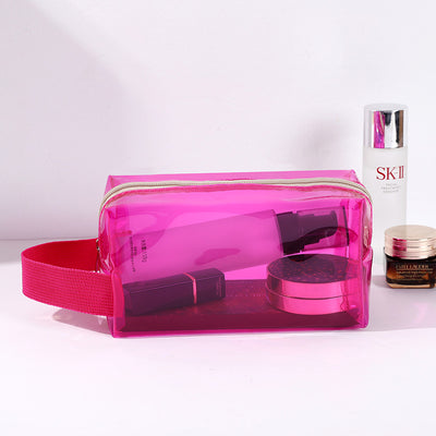 Bolsa Cosmetiquera Impermeable Multicolor con Asa de Transporte - Image 2