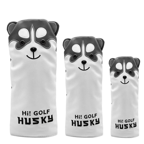 Funda Protectora para Palo de Golf con Diseño Husky Personalizado