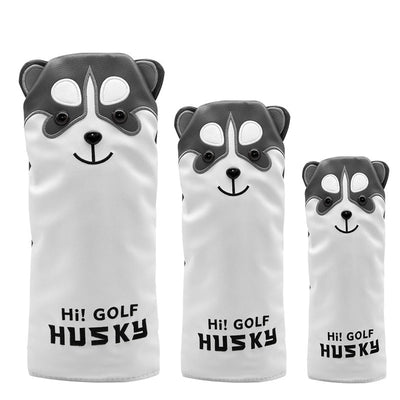 Funda Protectora para Palo de Golf con Diseño Husky Personalizado