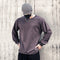 Sudadera Deportiva Holgada de Manga Larga para Hombre - Tela Ligera