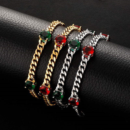 Pulsera Cubana de Oro con Preservación de Color y Diseño Personalizado