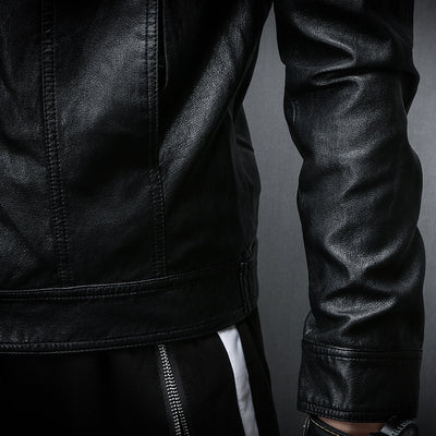 Chaqueta Biker Coreana para Hombre - Estilo Urbano y Moderno - Image 15