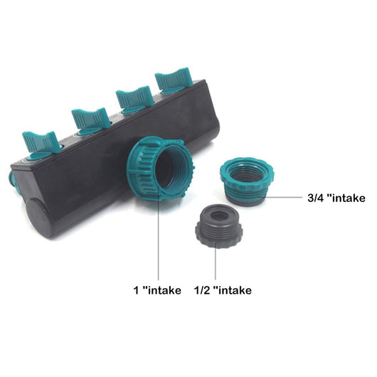 Divisor de Agua de Cuatro Salidas de Una Sola Dirección