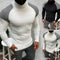 Suéter Cuello Alto Manga Larga para Hombre