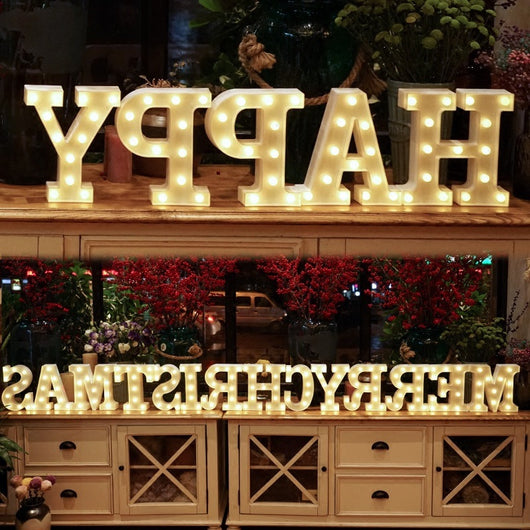 Letras LED Luminosas para Decoración del Hogar - Image 11