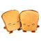 Cute Toast USB Hand Warmers Smile