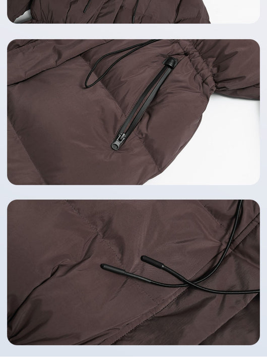 Abrigo Térmico Largo con Cintura Ajustable para Mujer - Chaqueta de Invierno Cálida - Image 15