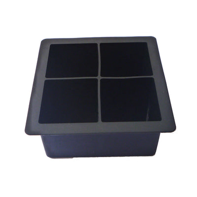 Molde de Silicona para Cubos de Hielo Grandes, Pudín y Jabón de 4 Cavidades - Image 2