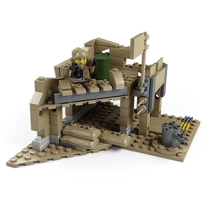 Tanque Militar 10000 Bloques de Construcción - 2 Modelos Educativos Armables - Image 4
