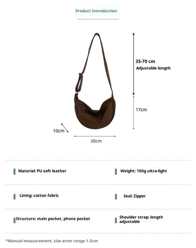 Bolso de Cuero PU Premium con Asa de Hombro - Image 13