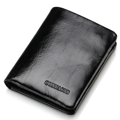 Billetera Hombre Cuero Genuino Oil Wax - Estilo Premium - Image 10