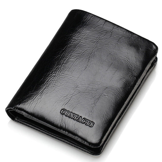 Billetera Hombre Cuero Genuino Oil Wax - Estilo Premium - Image 10