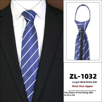 Corbata con Cierre Ejecutiva sin Nudo para Hombre - Image 37