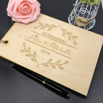Libro de Registro Personalizado para Fiestas con Nombre - Image 3