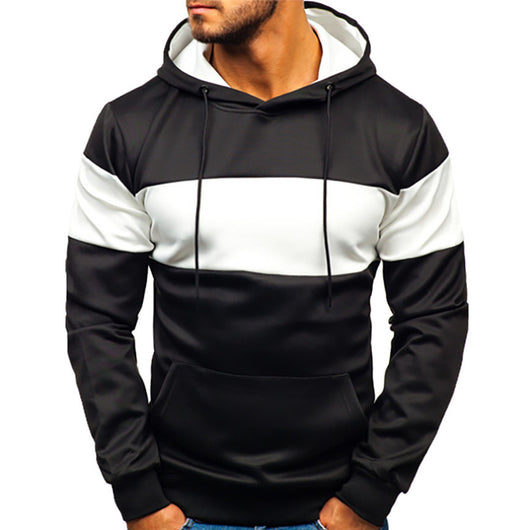 Sudadera con Capucha y Costuras Reforzadas para Hombre - Image 2