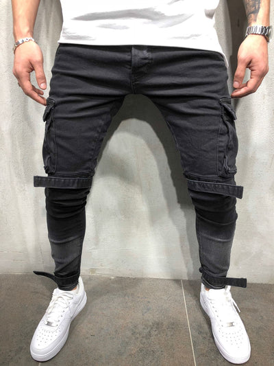 Pantalones Casuales con Bolsillos Amplios - Image 3