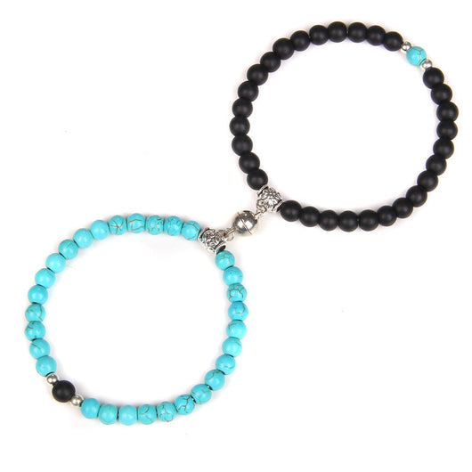 Pulsera Magnética de Pareja con Cierre de Imán - Image 3
