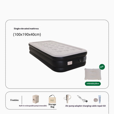Cama Inflable 2 en 1 Reforzada para Exteriores con Bomba Integrada - Image 5