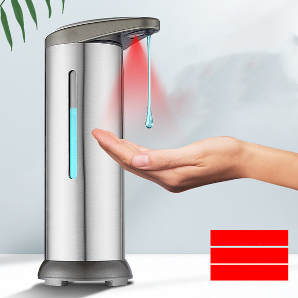 Dispensador de Jabón Automático Inteligente de Acero Inoxidable