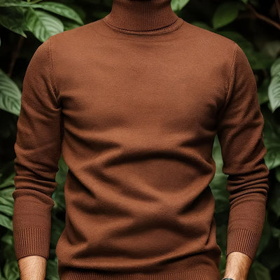 Suéter Cuello Alto Viscosa Hombre - Versátil y Suave