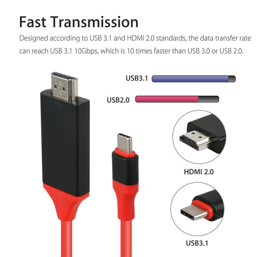Adaptador USB-C a HDMI - Convertidor de Video - Image 3