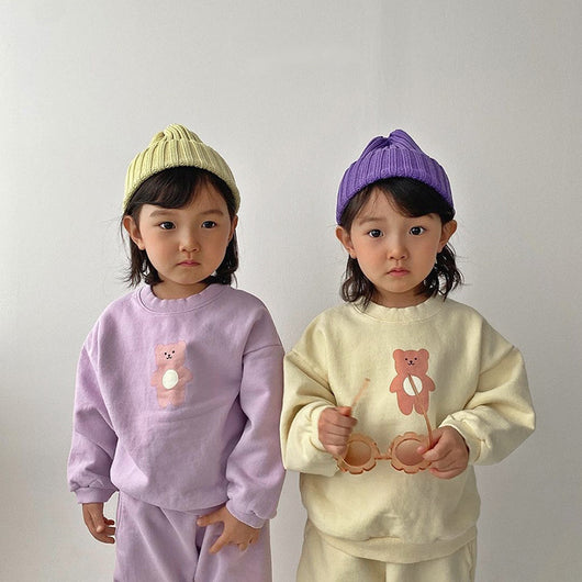 Pijama Infantil Estampado Osito para Niños y Niñas - Image 5