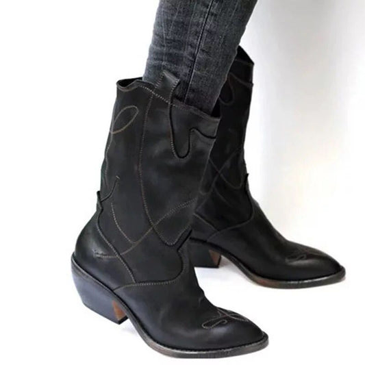 Botas Estilo Británico con Caña Alta - Image 2