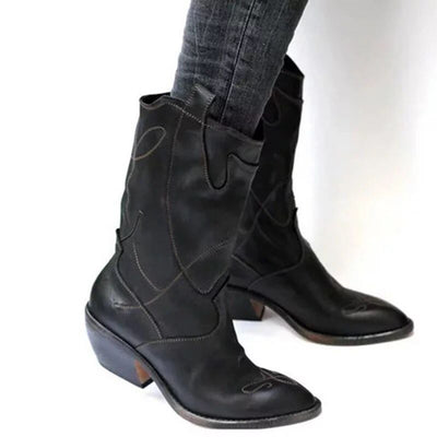 Botas Estilo Británico con Caña Alta - Image 2