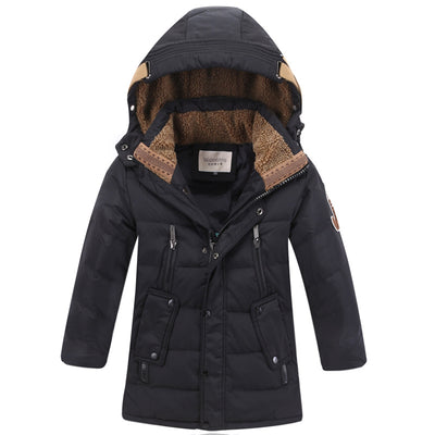 Abrigo Impermeable para Niños -30°C | Chaqueta de Plumón Duck Down Premium
