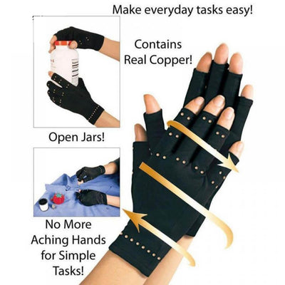 Guantes de Recuperación Deportiva con Fibra de Cobre - Image 4
