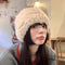 Gorro Tejido con Forro de Piel de Conejo Real - Calidez Garantizada
