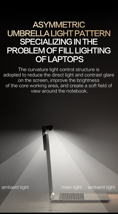 Lámpara LED Portátil para Notebook con Protección Ocular y Power Bank - Image 32